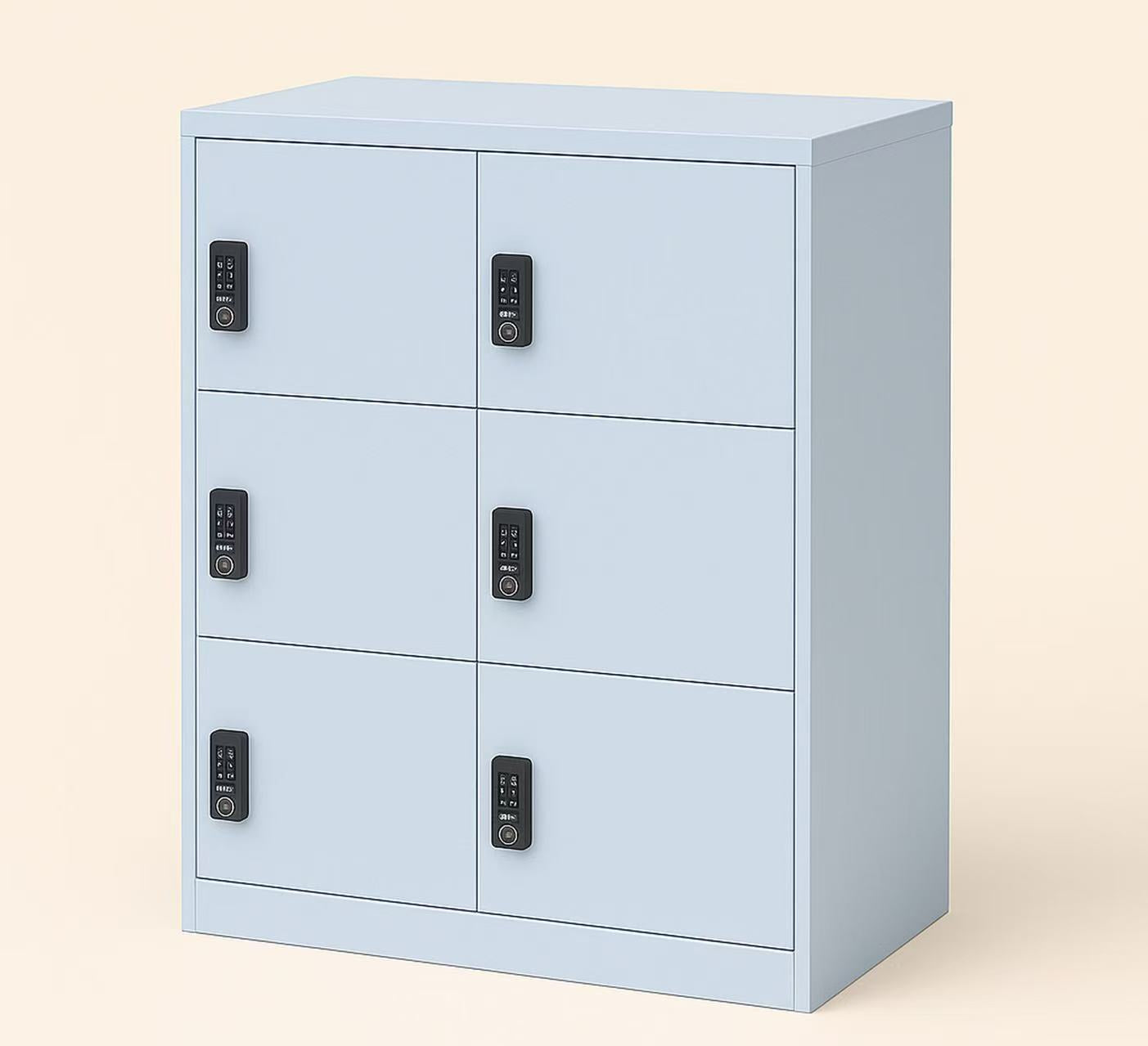 Outdoor - 6 x Door Locker - Locker | Echelon Workplaces | Office Furniture