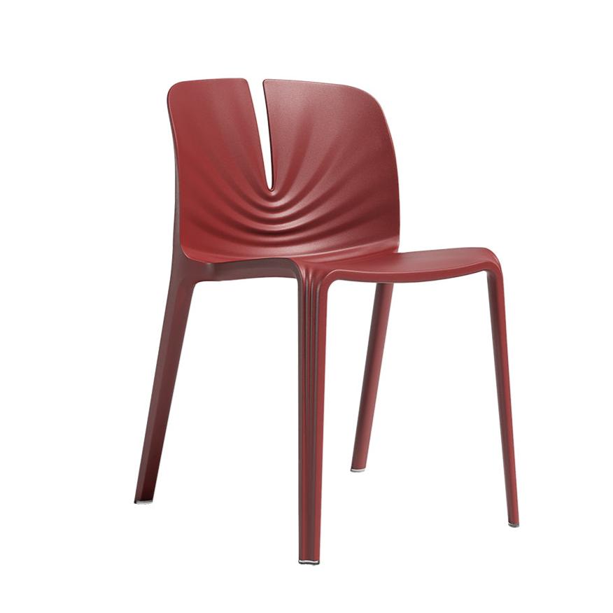 Mia Canteen Chair - Red - Chair - Canteen | Echelon Workplaces | Office Furniture