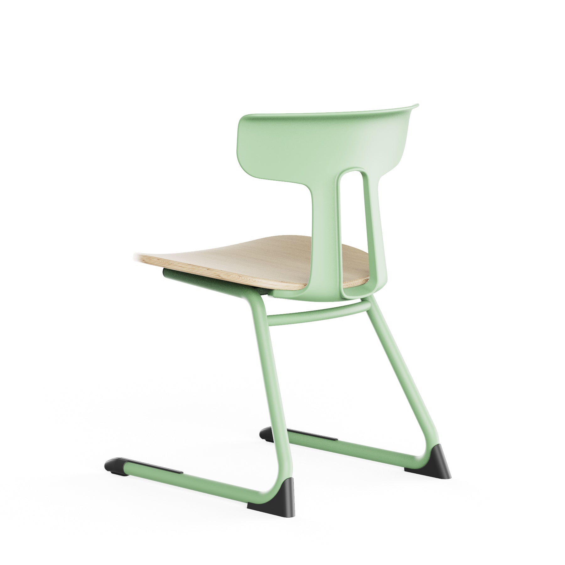 Lily Sled Student Chair - ELS | SH31cm - Chair - Student | Echelon Workplaces | Office Furniture