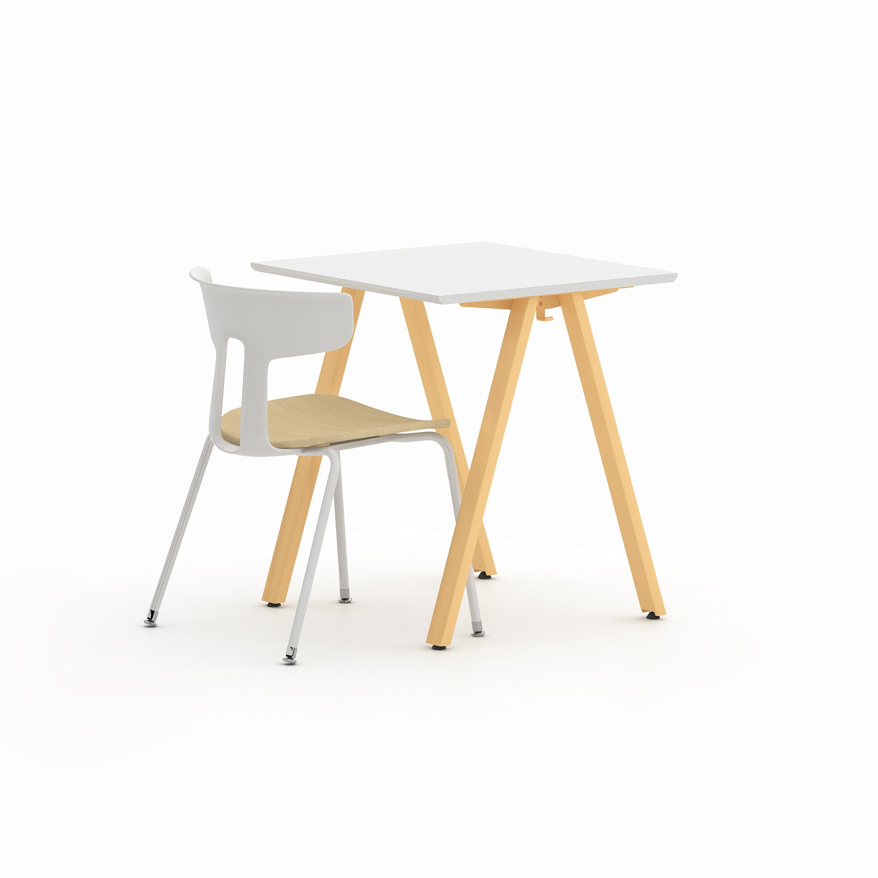 Inspired Student Desk Compact - NEW | 40cm Depth - Desk - Student | Echelon Workplaces | Office Furniture