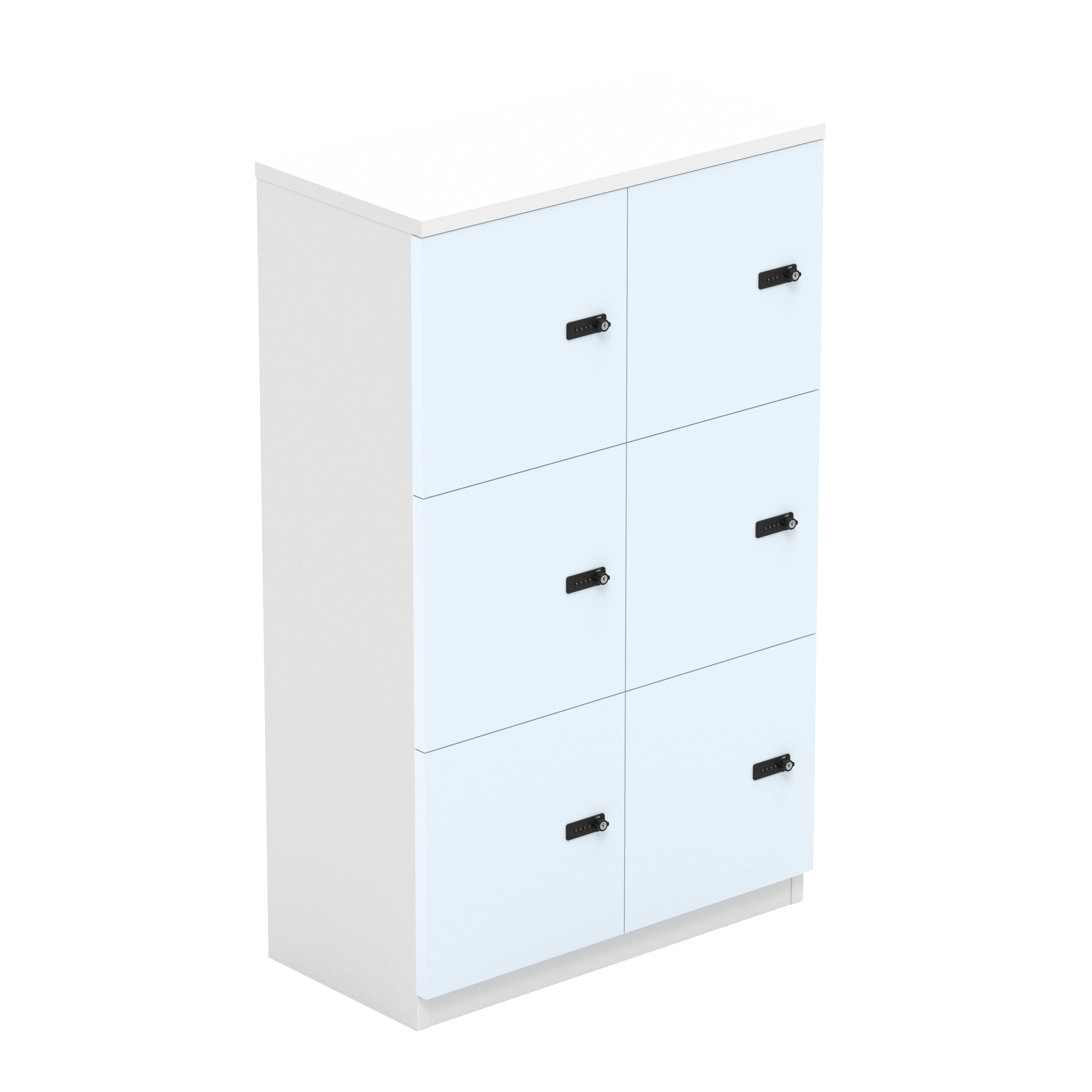 Indoor - 6 x Door Locker | Locker | Inspired Playbook