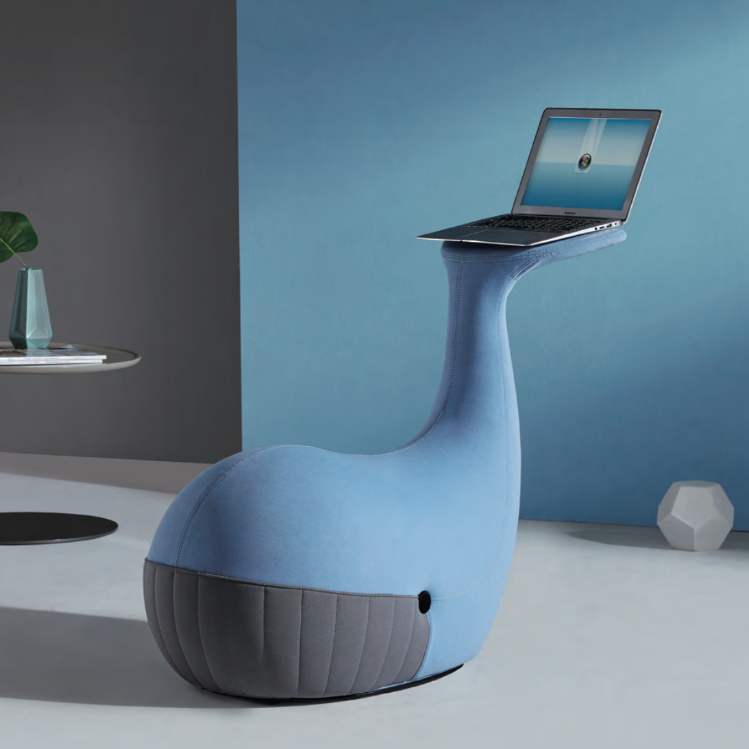 Samu Upholstered Desk - Sofa/Upholstery | Echelon Workplaces | Office Furniture