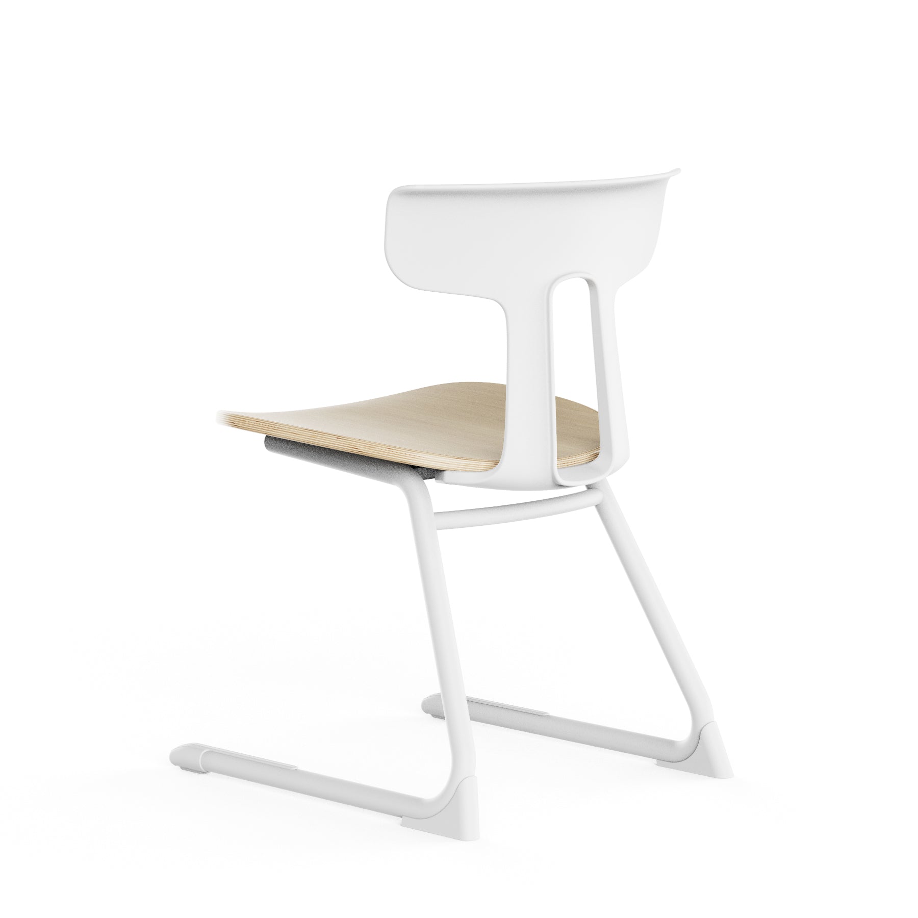 Lily Sled Student Chair - Year 10+ | SH45cm - Chair - Student | Echelon Workplaces | Office Furniture