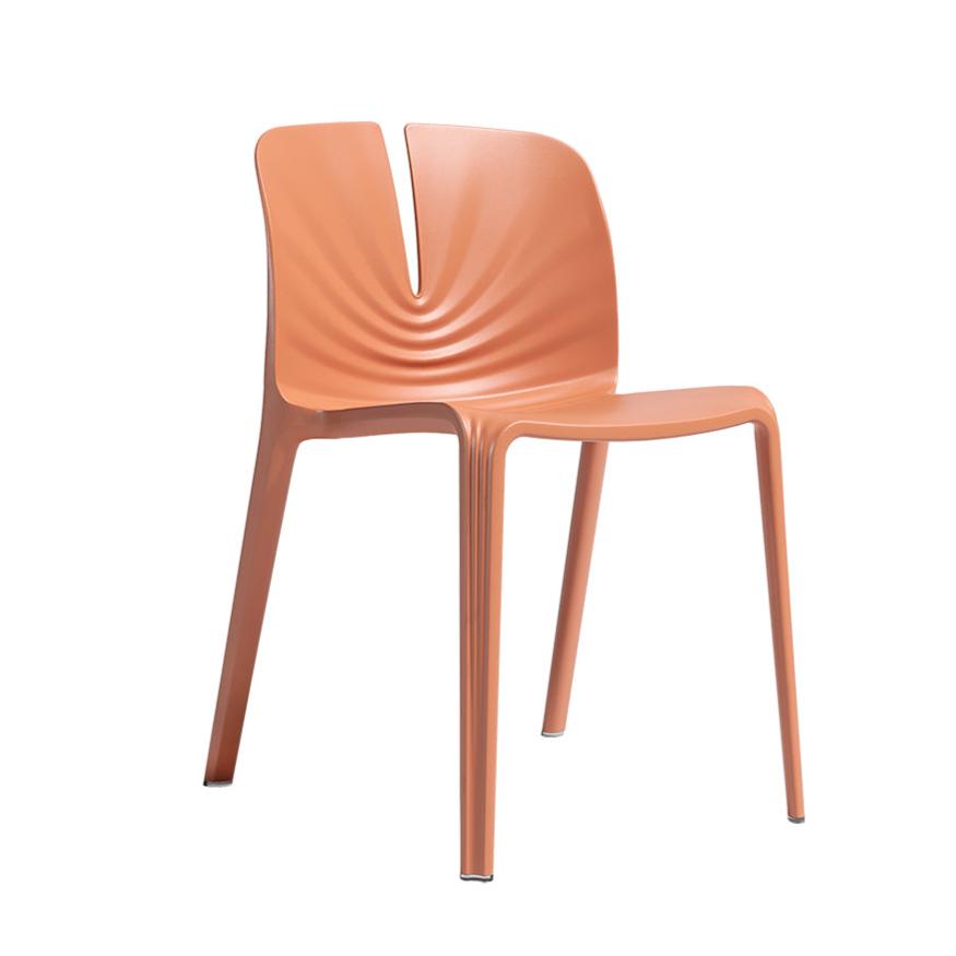 Mia Canteen Chair - Coral - Chair - Canteen | Echelon Workplaces | Office Furniture
