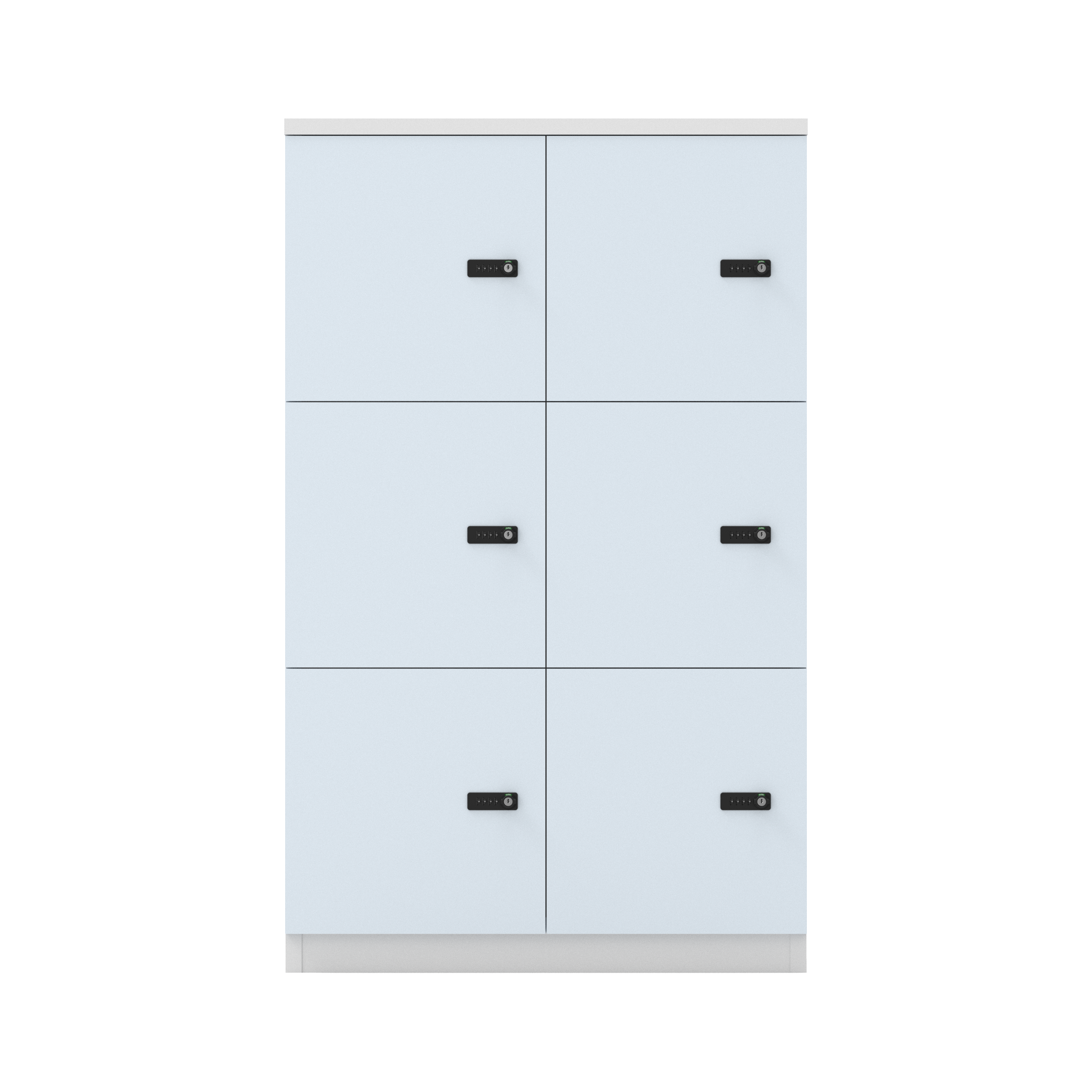 Indoor - 6 x Door Locker | Locker | Inspired Playbook