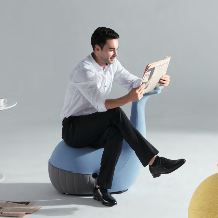 Samu Upholstered Desk - Sofa/Upholstery | Echelon Workplaces | Office Furniture