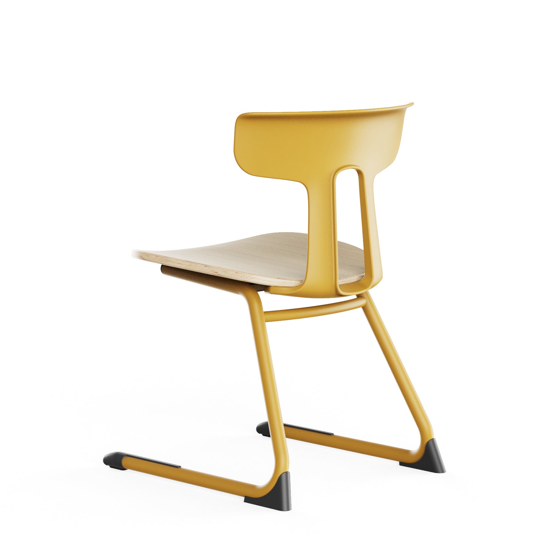 Lily Sled Student Chair - Year 5 to 9 | SH42cm - Chair - Student | Echelon Workplaces | Office Furniture