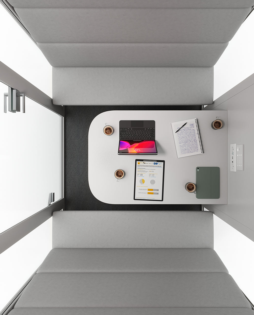 L PRO BOOTH - Acoustic Office Pod | Echelon Workplaces